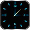 Glowing Clock Locker (blu) Icon