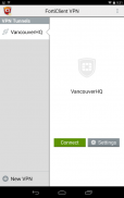 FortiClient VPN screenshot 0
