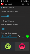 Auto Redial | call timer screenshot 0