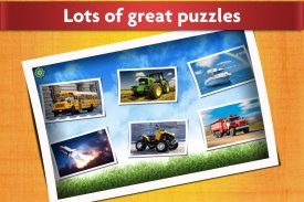Cars and Trucks Jigsaw Puzzle screenshot 1