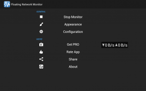 Floating Network Monitor screenshot 1