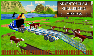 Farm Animal Transport Truck 3D screenshot 1