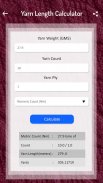 Yarn count and Cost Calculator screenshot 19