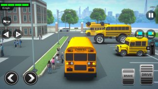 Super High School Bus Driving Simulator 3D - 2020 screenshot 15