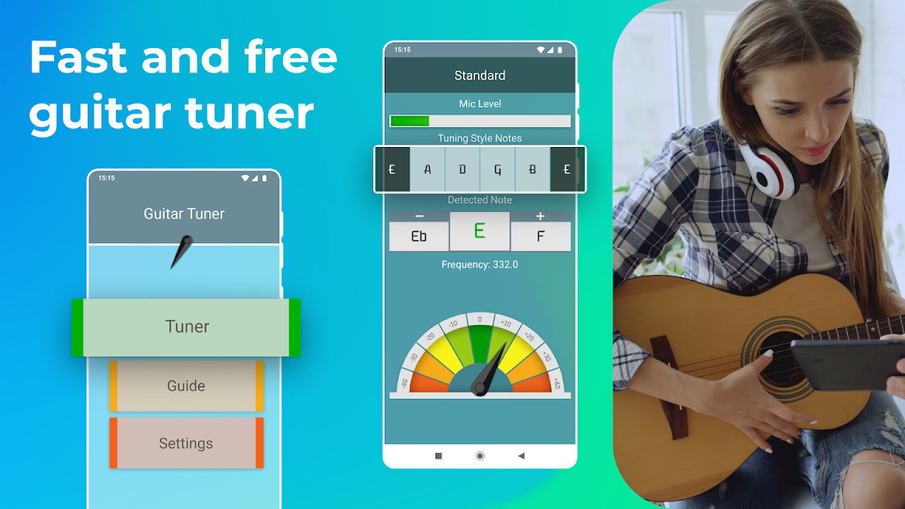 Tюнер для гитары - Загрузить APK для Android | Aptoide
