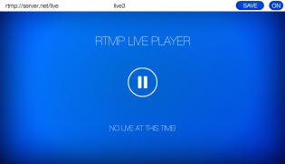 RTMP LIVE Stream Player screenshot 1