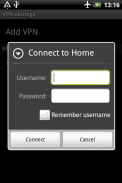 VPN Settings screenshot 2