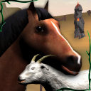 Horse Simulator 3D Animal lives: Adventure World Icon