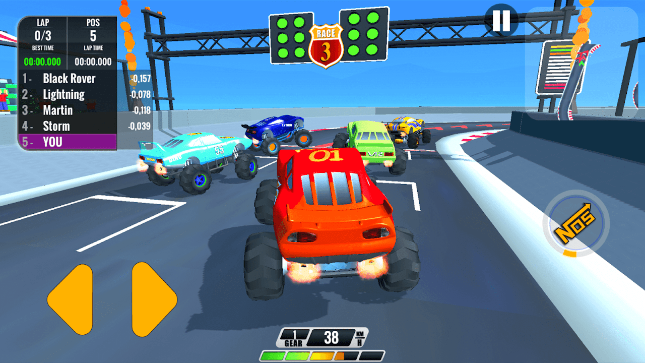 Monster Truck Racing For Kids - Загрузить APK для Android | Aptoide