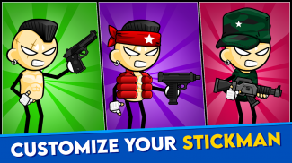 Stickman and Gun: Zombie War screenshot 0