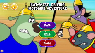 Rat-A-Tat Cartoon Game : Driving Hero screenshot 1