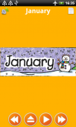 Months for Kids Flashcards screenshot 2