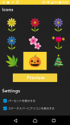 Flower Battery Widget screenshot 2