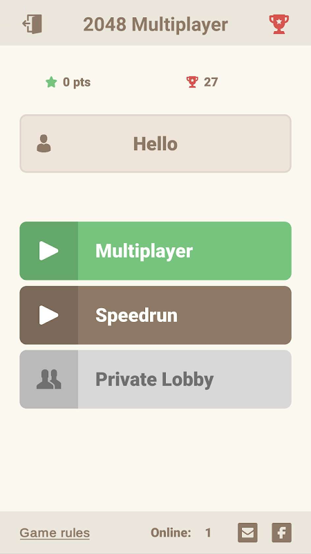 2048 Multiplayer (beta)