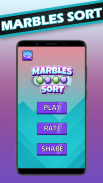 Ball sort puzzle: marble color screenshot 0