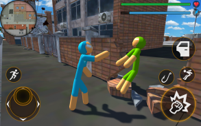 Iron Stickman Hero Rope Crime Vegas Mafia screenshot 4