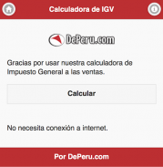 Calculadora de IGV screenshot 4