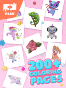 Pixel coloring games for kids screenshot 1