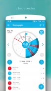 Sectograph. Planner & Time manager on clock widget screenshot 1