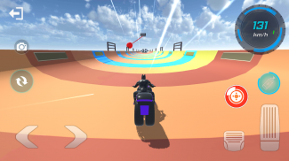 Super Hero Bike Stunt Racing screenshot 1