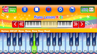 पियानो सबक बच्चे screenshot 7