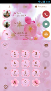 Theme Dialer Love Sakura screenshot 2