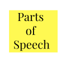 Parts of Speech