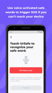 UrSafe: Safety & Security App screenshot 1