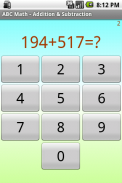 ABC Math Addition Subtraction screenshot 0