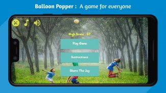 Balloon Popper Game screenshot 2