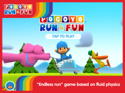 Pocoyo Run & Fun - cartoon racing kids games screenshot 7