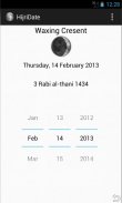 Islamic Hijri Date screenshot 0