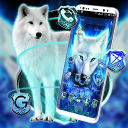 Blue Wolf Launcher Theme Icon