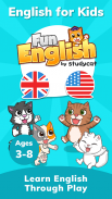 Fun English لعبة ب تعليمية screenshot 4
