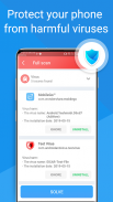 Antivirus Gratis - Blocco App, Pulizia Raffreddare screenshot 6