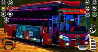 Luxury coach Bus driving Games screenshot 4