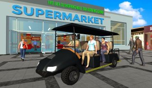 Shopping Mall Easy Taxi Driver Car Simulator Games screenshot 11