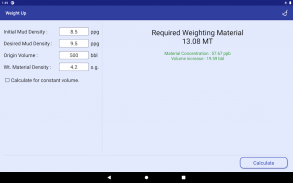 Drilling Fluids App screenshot 15