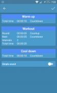 Analog Interval Stopwatch - hiit workout timer screenshot 2