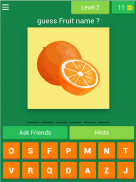 Quiz Fruits & Veggies names screenshot 3