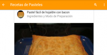 Recetas De Pasteles screenshot 5