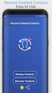 Restore Contacts - Recover & Backup Contacts screenshot 3