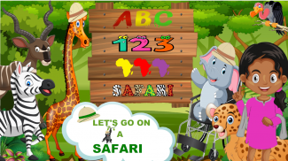 Kids ABC 123 Safari screenshot 1