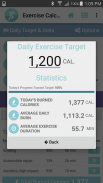 Exercise Calorie Calculator screenshot 3