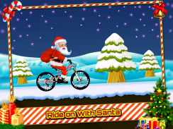 Santa Bike Rider screenshot 2