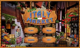 Italy Market New Hidden Object screenshot 1