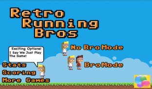 Retro Running Brothers screenshot 2