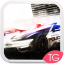 Polizei Auto Simulation 3d Icon