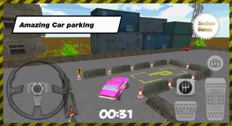 Pink Car Parking screenshot 9