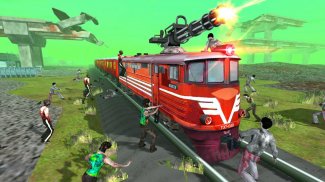 Train shooting - Zombie War screenshot 5
